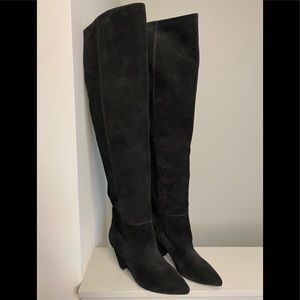Jeffrey Campbell Senita OTK Suede Boot size 8